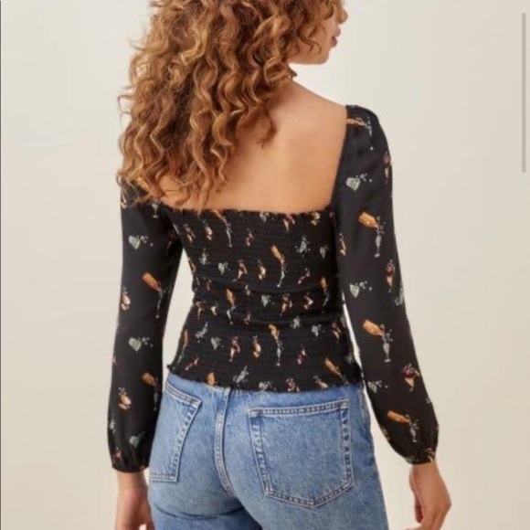 Reformation Reign Top in Cocktail Party *NEW* - Picture 3 of 6